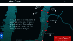 What Urbancoast.nyc website looked like in 2020 (3 years ago)