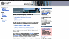 What Urz.uni-leipzig.de website looked like in 2020 (3 years ago)
