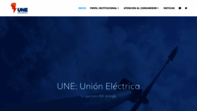 What Unionelectrica.cu website looked like in 2020 (3 years ago)