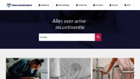 What Urine-incontinentie.nl website looked like in 2020 (3 years ago)