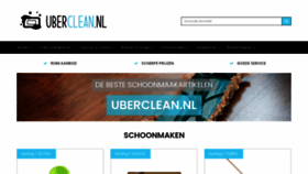 What Uberclean.nl website looked like in 2020 (3 years ago)