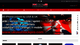 What Ukusunlockpro.com website looked like in 2020 (3 years ago)
