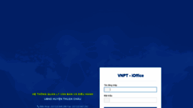 What Ubndthuanchau.vnptioffice.vn website looked like in 2020 (3 years ago)