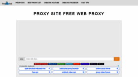 What Unblocksites.co.uk website looked like in 2020 (3 years ago)
