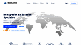 What Usces.org website looked like in 2020 (3 years ago)