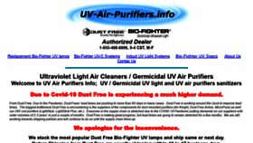 What Uv-air-purifiers.info website looked like in 2020 (3 years ago)