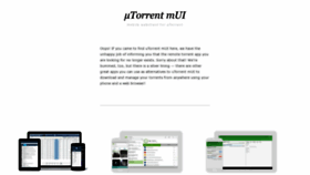 What Utorrentmui.com website looked like in 2020 (3 years ago)
