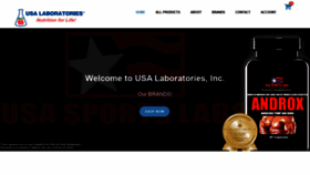 What Usalabs.com website looked like in 2020 (3 years ago)