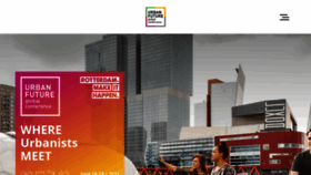 What Urban-future.org website looked like in 2020 (3 years ago)