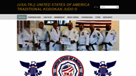 What Usatkj.org website looked like in 2020 (3 years ago)