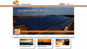 What Upsolar.com website looked like in 2020 (3 years ago)
