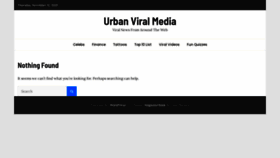 What Urbanviralmedia.com website looked like in 2020 (3 years ago)