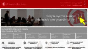 What Universitetercihleri.com website looked like in 2020 (3 years ago)