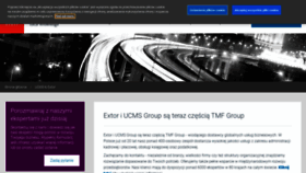 What Ucmsgroup.pl website looked like in 2020 (3 years ago)
