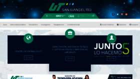 What Utsjr.edu.mx website looked like in 2020 (3 years ago)