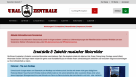 What Ural-zentrale.de website looked like in 2020 (3 years ago)