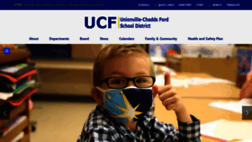 What Ucfsd.org website looked like in 2020 (3 years ago)