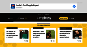 What Umdoisesportes.com.br website looked like in 2020 (3 years ago)