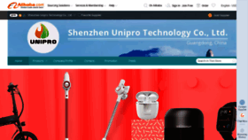 What Unipro.en.alibaba.com website looked like in 2020 (3 years ago)