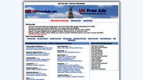 What Ukfreeads.ws website looked like in 2020 (3 years ago)