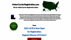 What Ucrfilings.com website looked like in 2020 (3 years ago)