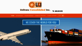 What Unitransord.com website looked like in 2020 (3 years ago)