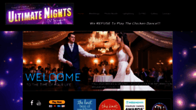 What Ultimatenightsdj.com website looked like in 2020 (3 years ago)