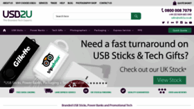 What Usb2u.co.uk website looked like in 2020 (3 years ago)