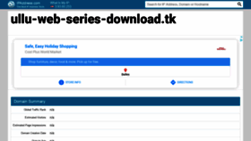What Ullu-web-series-download.tk.ipaddress.com website looked like in 2020 (3 years ago)