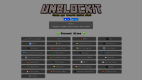 What Unblockit.dev website looked like in 2020 (3 years ago)