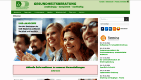 What Ugb.de website looked like in 2020 (3 years ago)