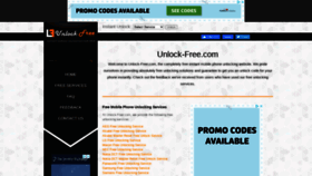 What Unlock-free.com website looked like in 2020 (3 years ago)