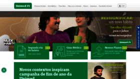 What Unimed.coop.br website looked like in 2020 (3 years ago)