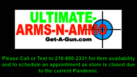 What Ultimate-arms-n-ammo.com website looked like in 2020 (3 years ago)