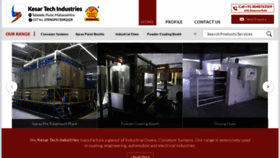 What Ustechindustries.com website looked like in 2020 (3 years ago)