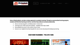 What Uberacademic.com website looked like in 2021 (3 years ago)