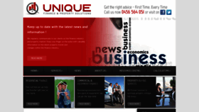 What Uniquefp.com.au website looked like in 2021 (3 years ago)
