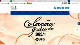 What Ufg.br website looked like in 2021 (3 years ago)