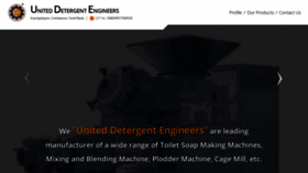 What Udemachines.in website looked like in 2021 (3 years ago)