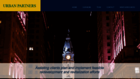 What Urbanpartners.us website looked like in 2021 (3 years ago)