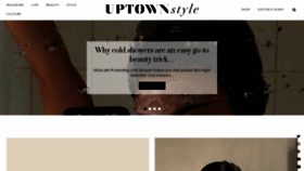 What Uptown-style.com website looked like in 2021 (3 years ago)