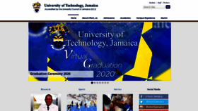 What Utech.edu.jm website looked like in 2021 (3 years ago)