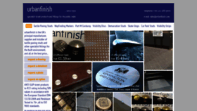 What Urbanfinish.com website looked like in 2021 (3 years ago)