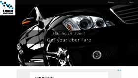 What Uberfarefinder.com website looked like in 2021 (3 years ago)