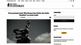 What Upennstatesman.org website looked like in 2021 (5 years ago)