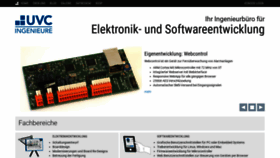 What Uvc.de website looked like in 2021 (3 years ago)