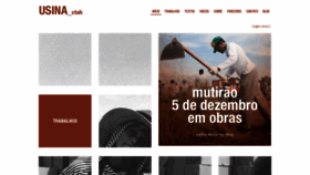 What Usina-ctah.org.br website looked like in 2021 (3 years ago)