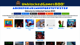 What Unblockedgamesboo.com website looked like in 2021 (3 years ago)
