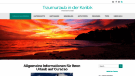 What Urlaub-curacao.net website looked like in 2021 (3 years ago)