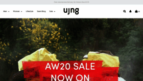 What Uj-ng.com website looked like in 2021 (3 years ago)